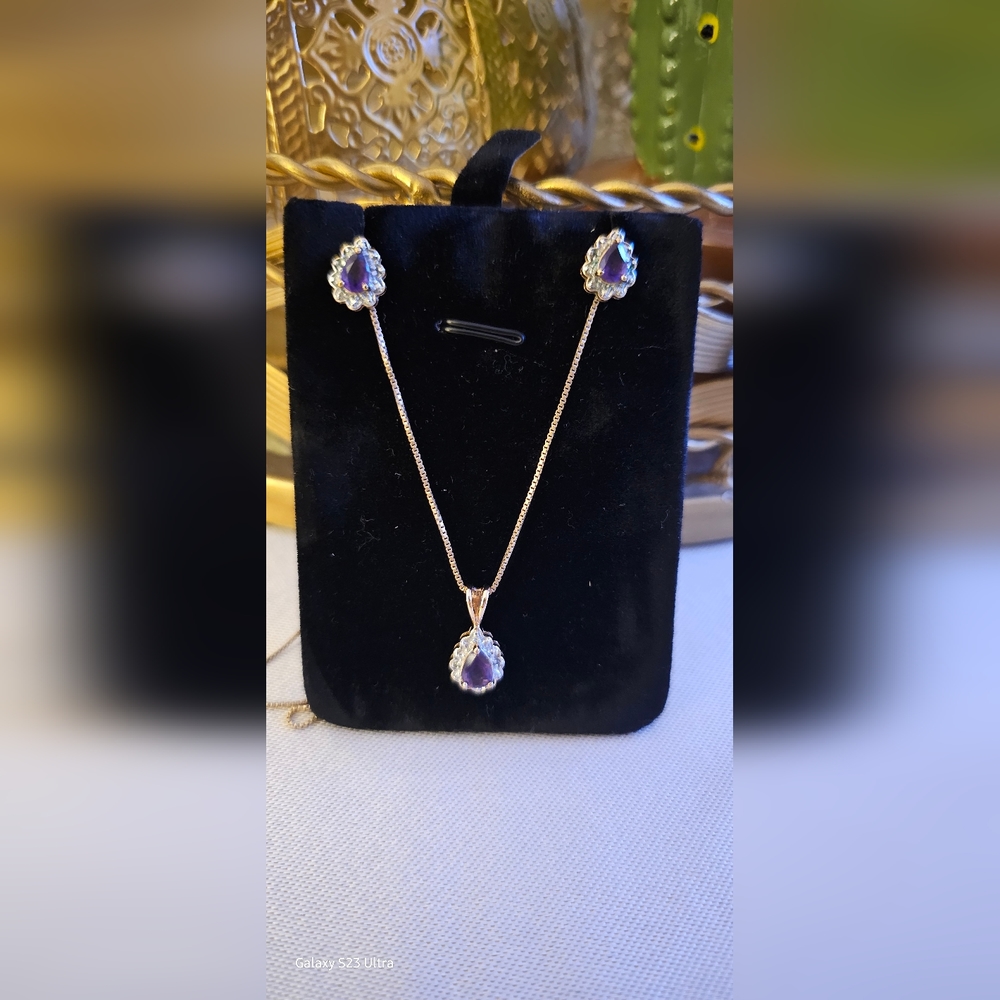 Amethyst set